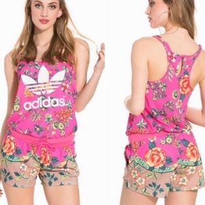 Farm Jardineto Pink Romper Med 